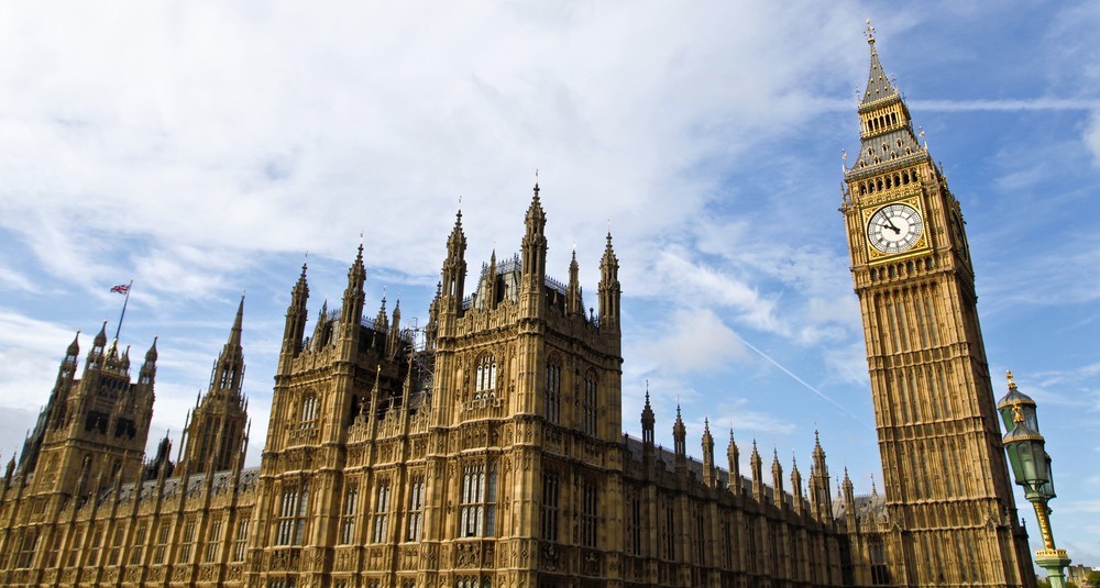 Image of Houses of Parliament in Central London