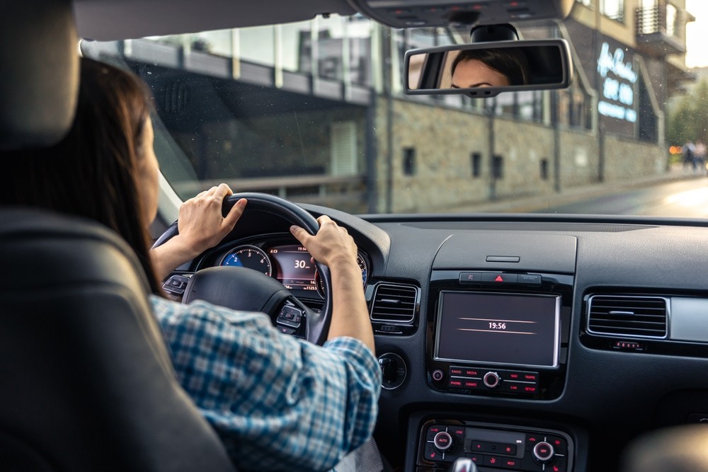 Photo of a left-hand drive car