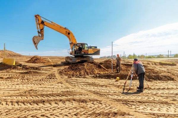 Photo of a excavator