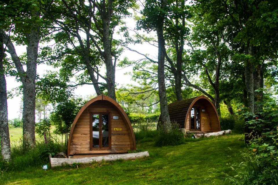 Glamping pods